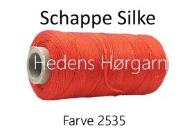 Schappe- Seide 120/2x4 farve 2535 rød